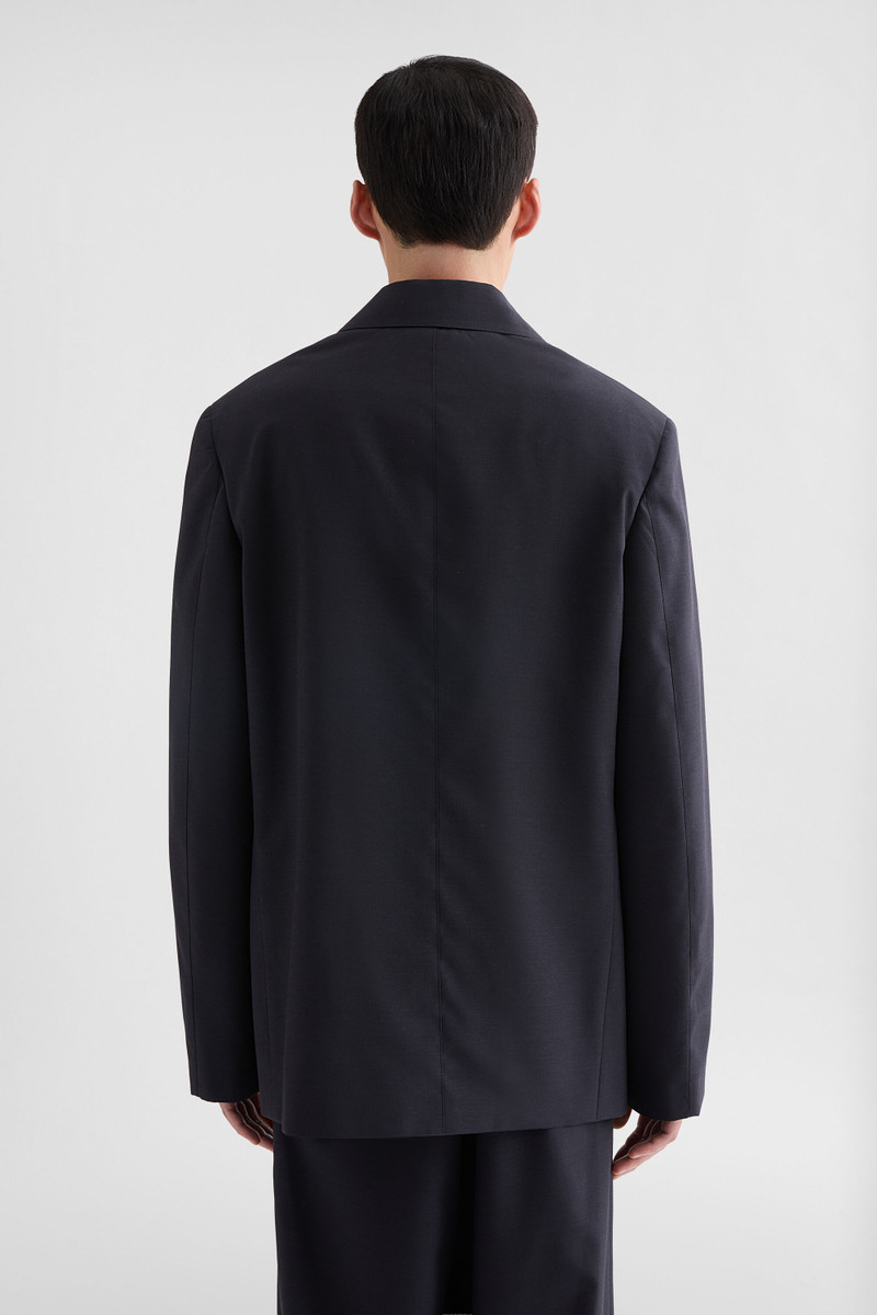 Wool Poplin Tailored Jacket 5