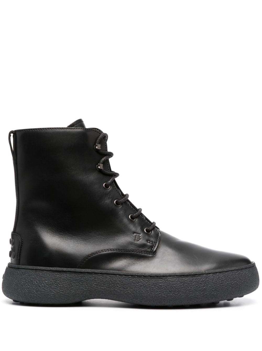 Montone lace-up leather boots - 1