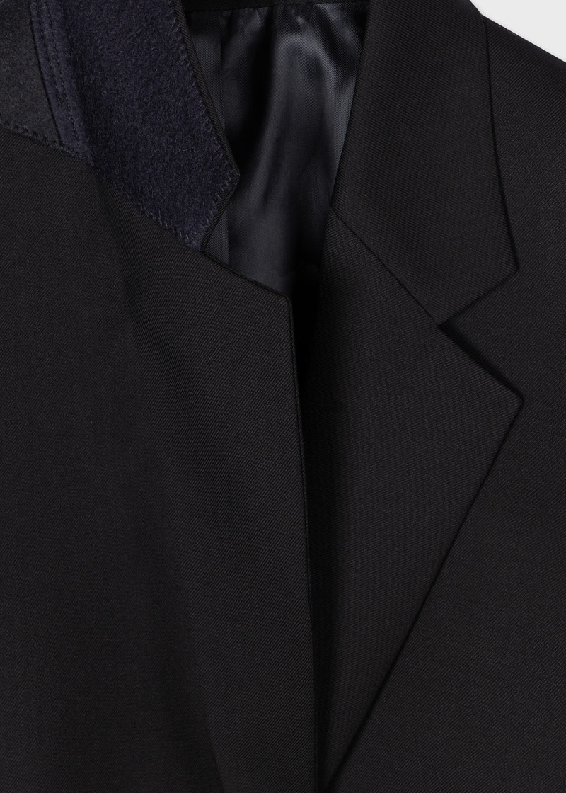 Paul Smith Black Wool Two-Button Wool Blazer outlook