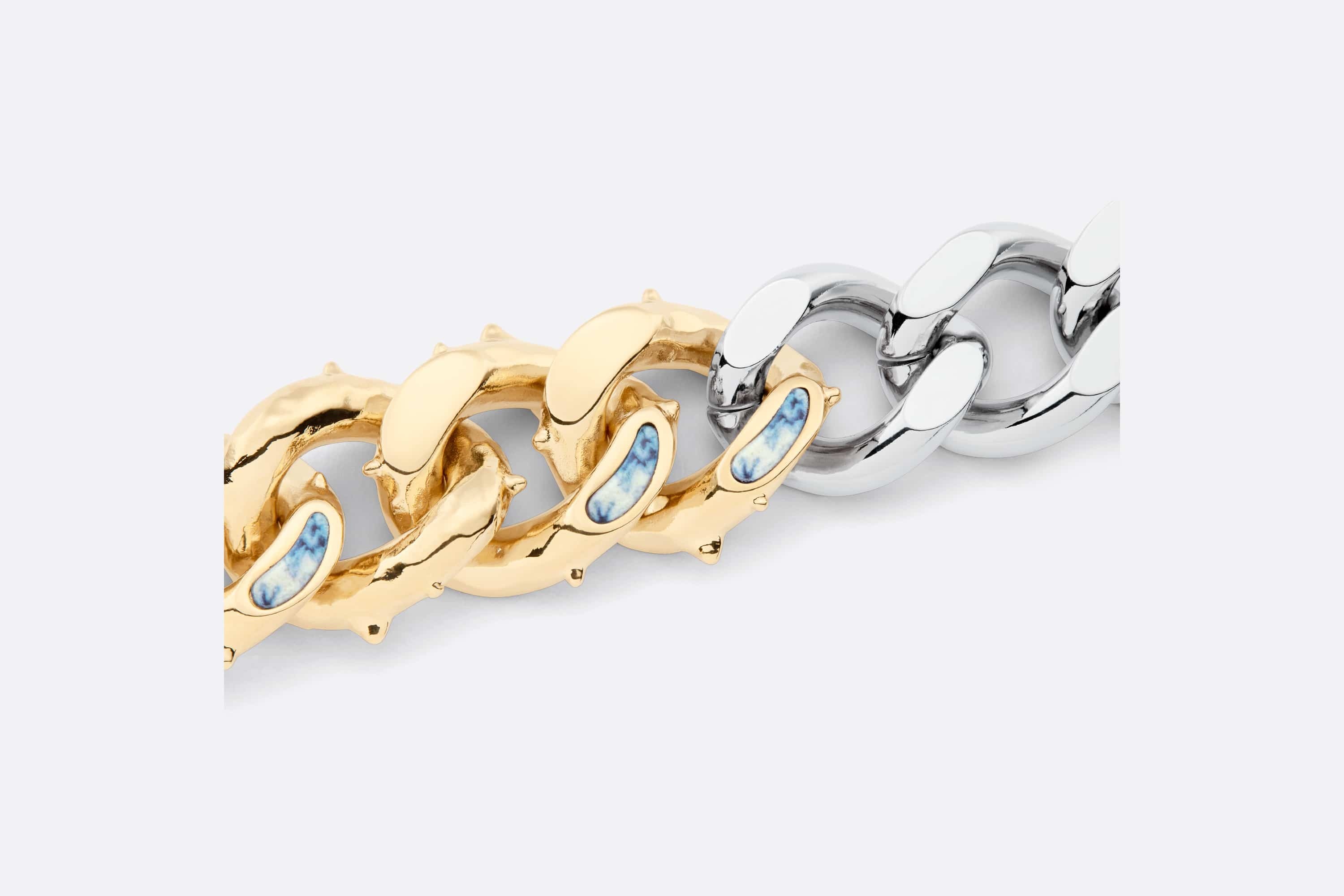 CD Icon Chain Link Bracelet - 3