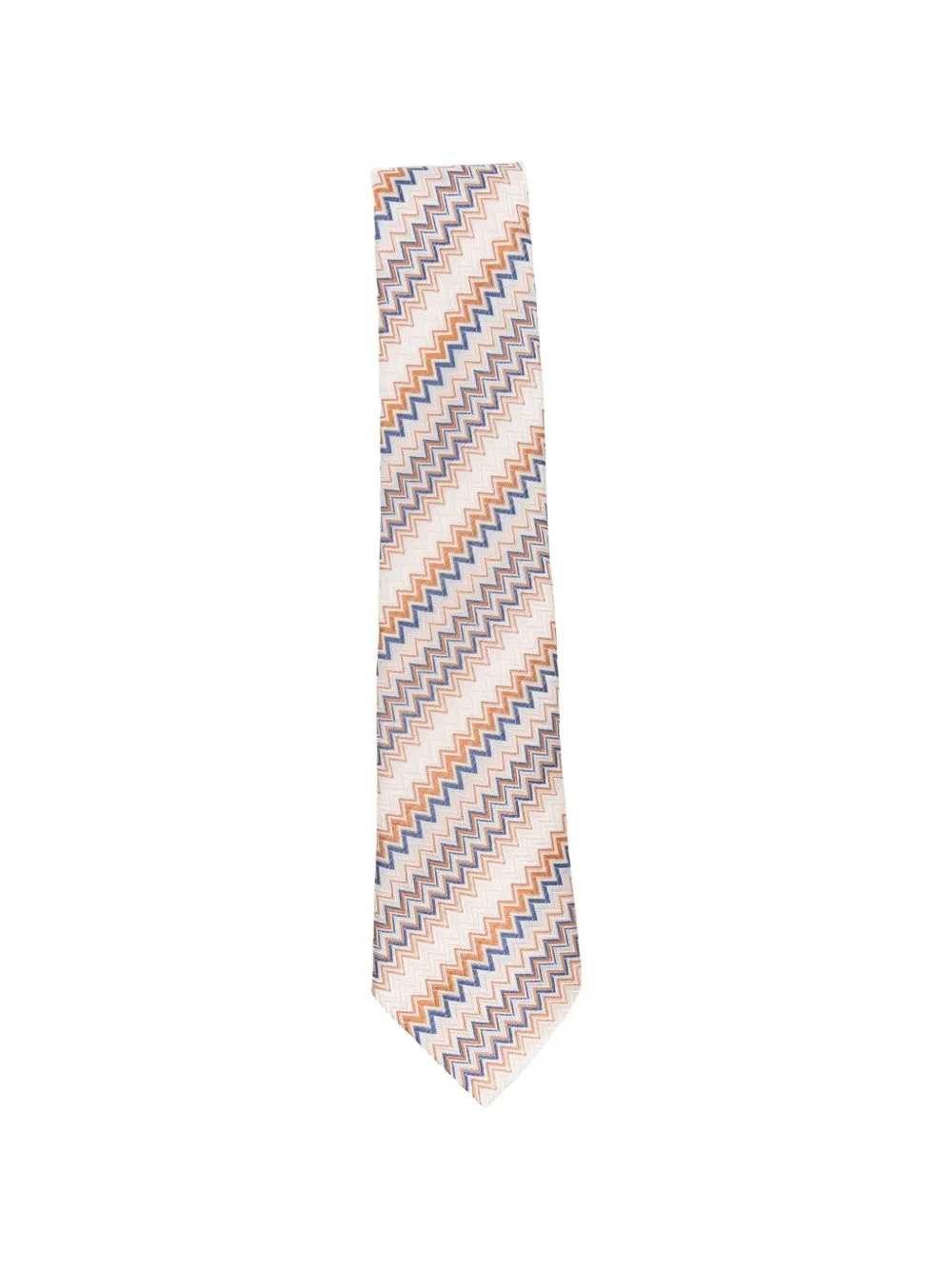 zigzag-pattern tie - 1