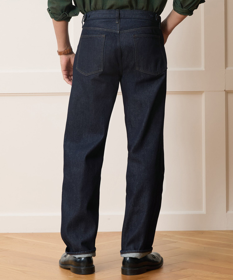 Pleated Denim Welder Pant 5