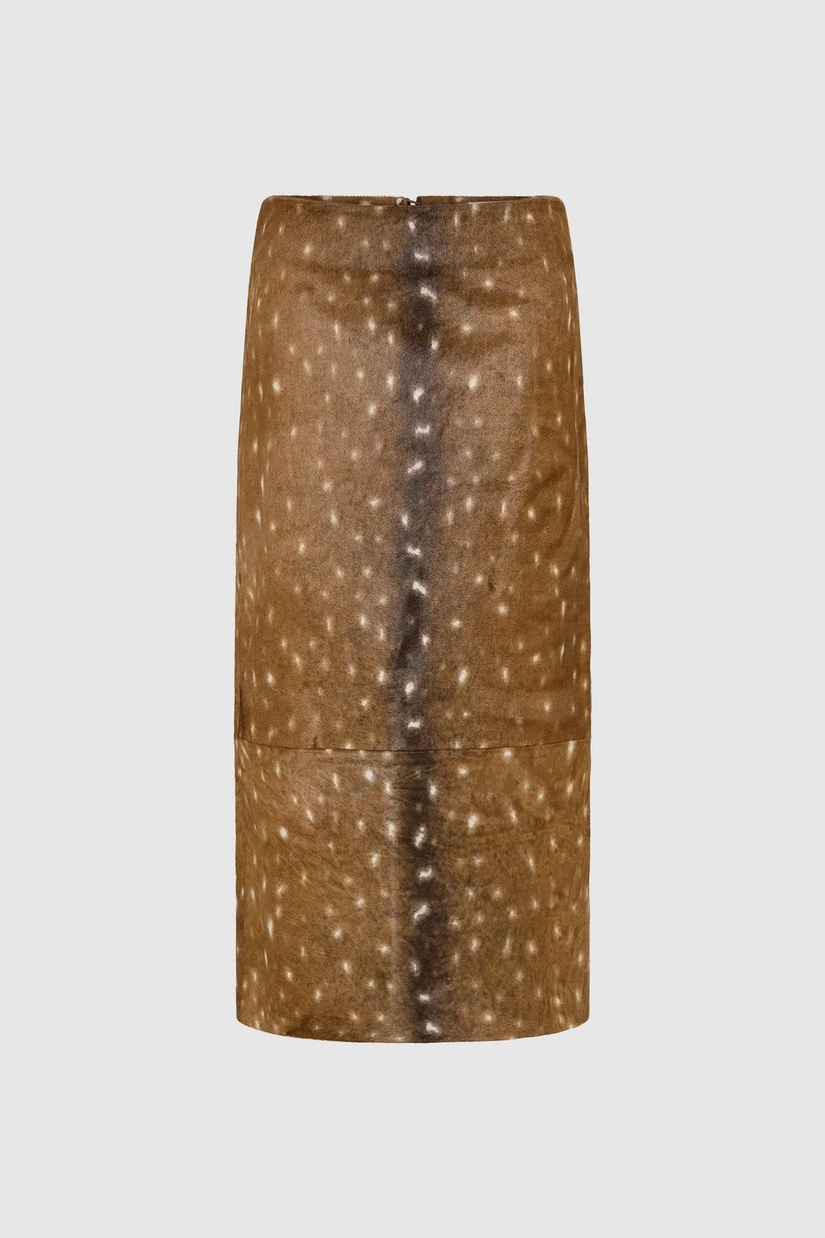 Fawn Pencil Skirt - Almond - 1