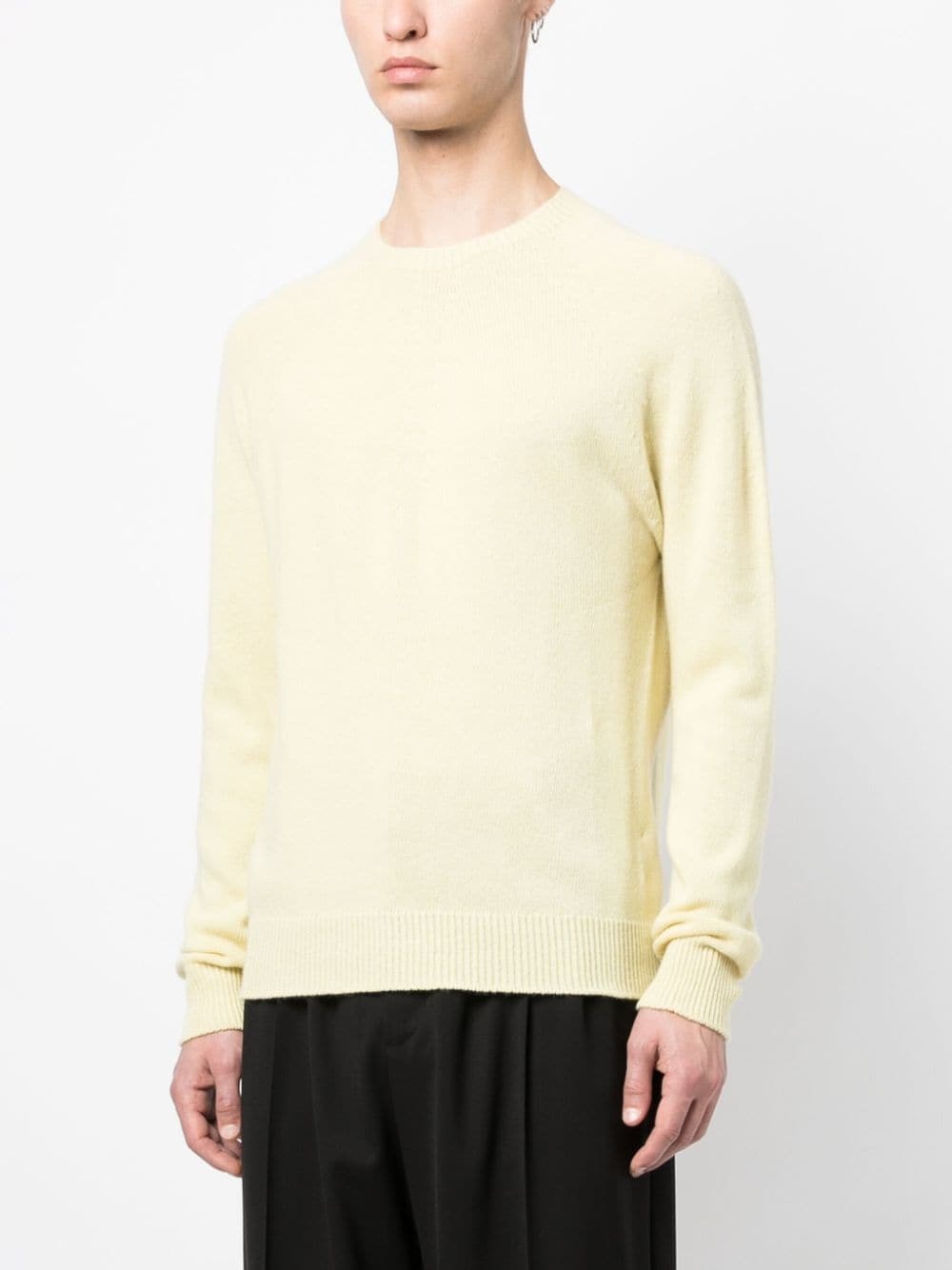 fine-knit wool-cashmere jumper - 3