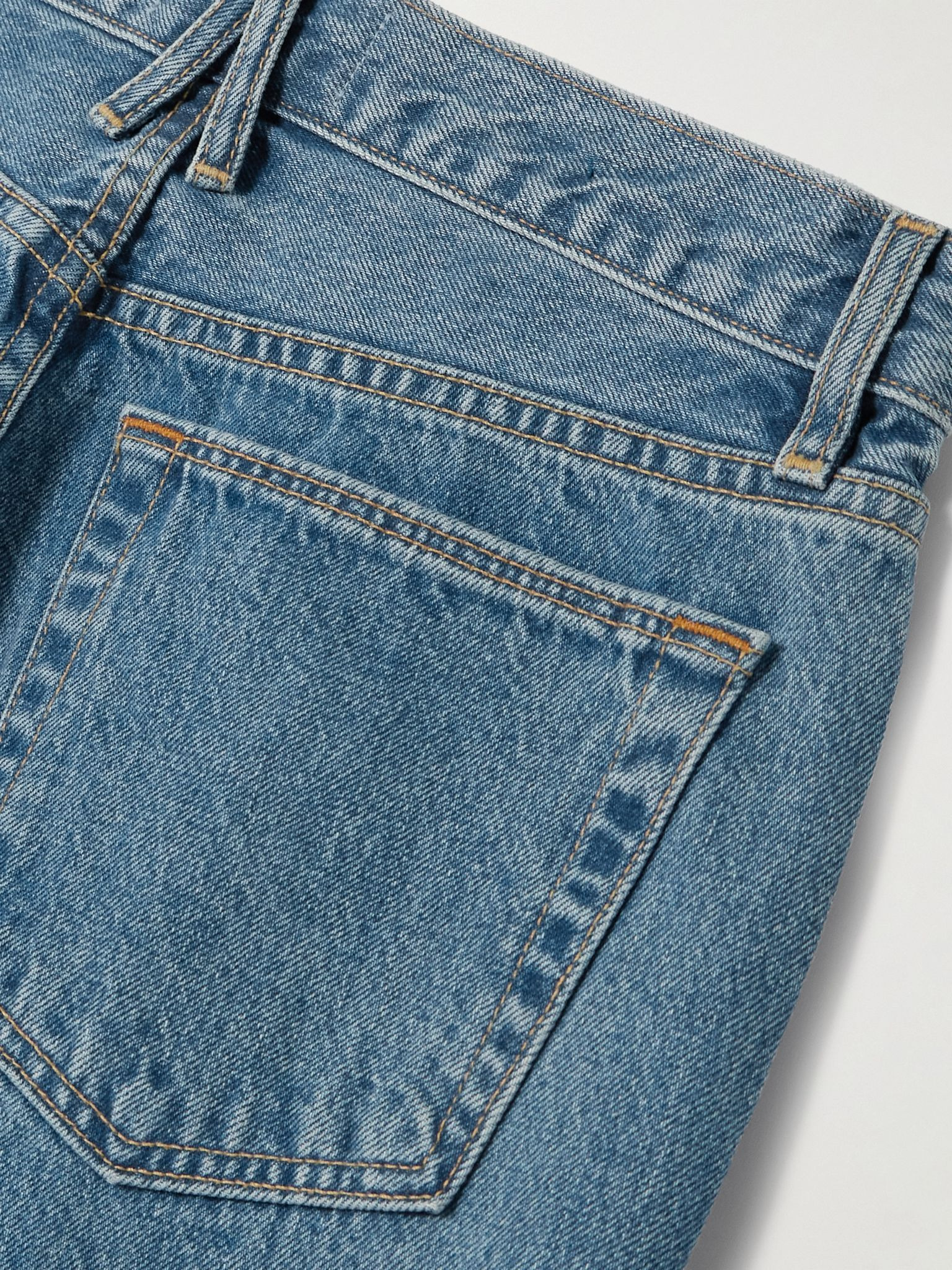 Lexi low-rise wide-leg jeans Dark denim - 6