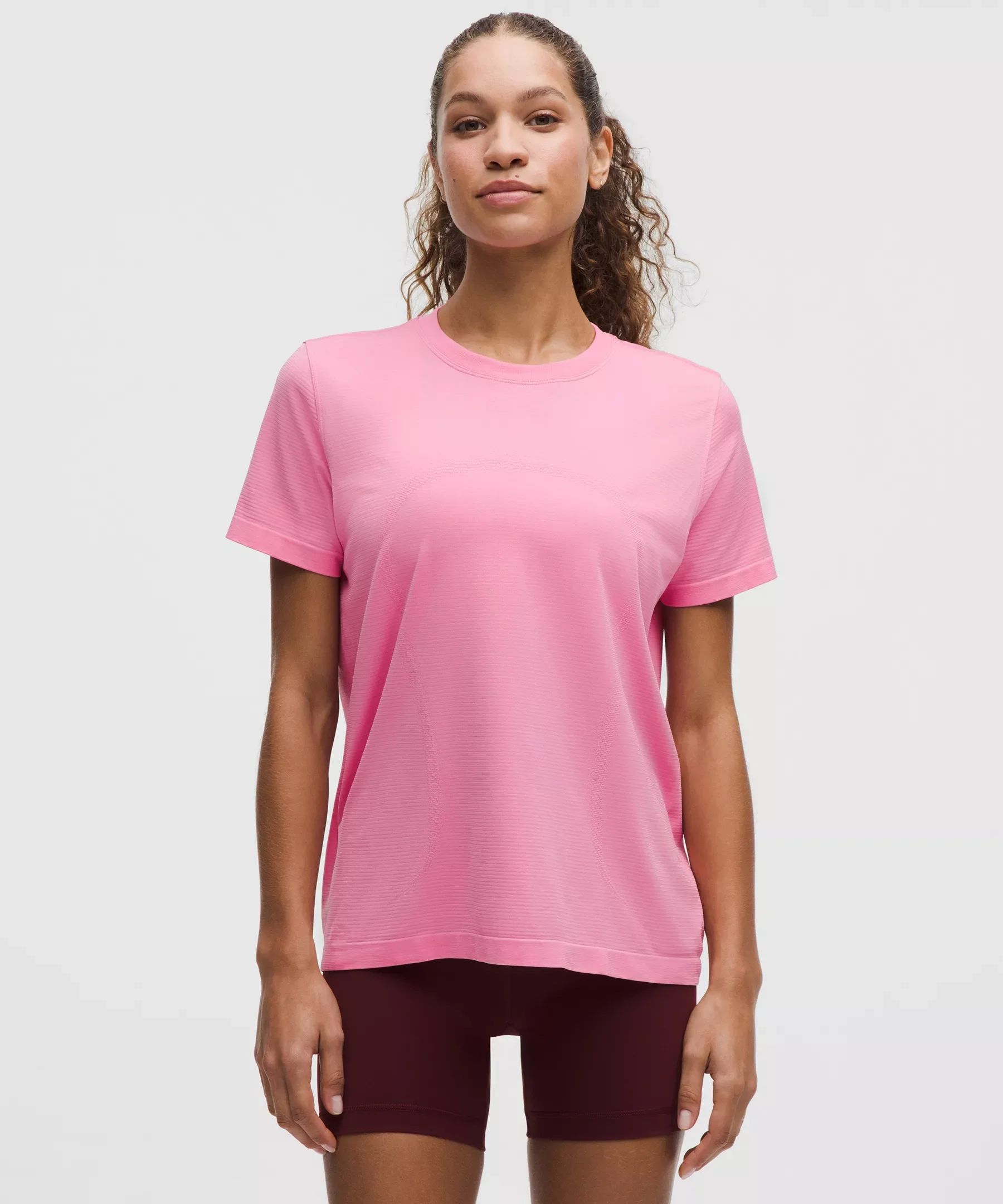 Swiftly Relaxed Short-Sleeve Shirt Hip Length *Updated Fit - 1