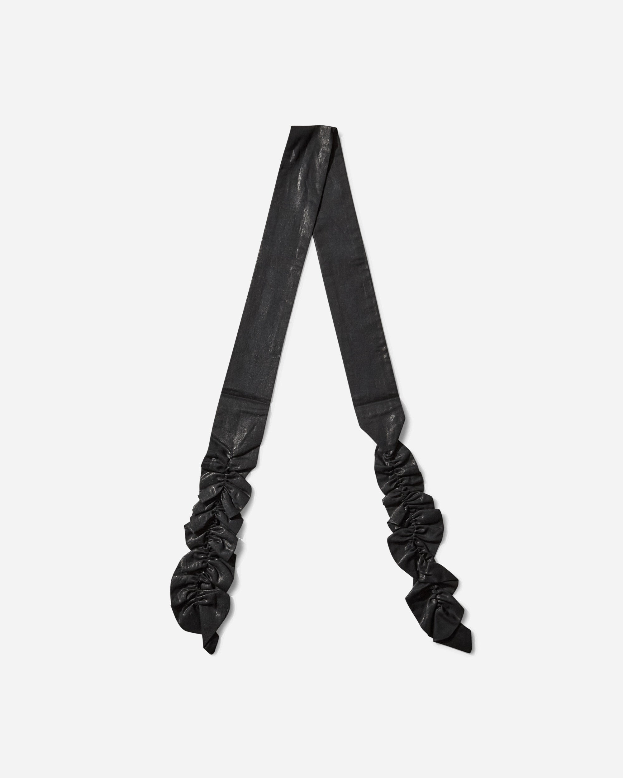 Gathered Tie Black Ink - 2