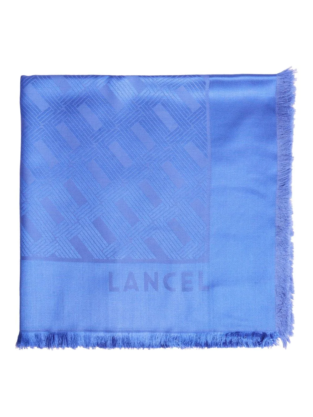 monogram-motif scarf - 1