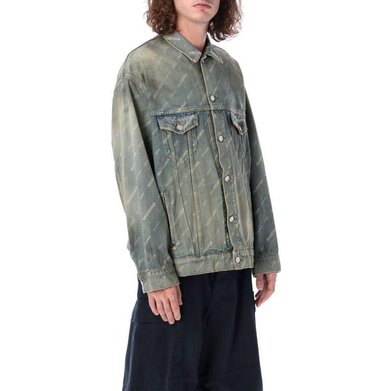 Balenciaga Denim Jacket Large Fit 'Light Japanese Indigo' 719319TNW553221 - 4