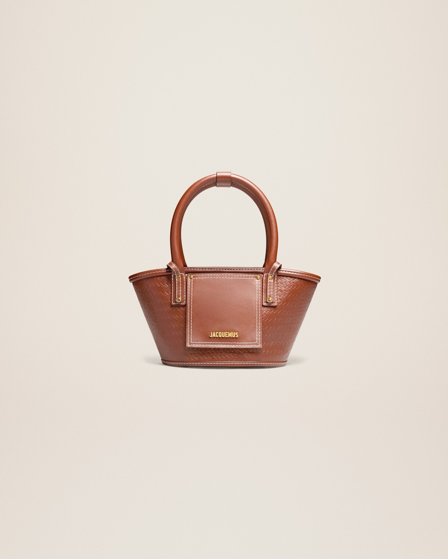 Le petit panier Soli cuir - 1