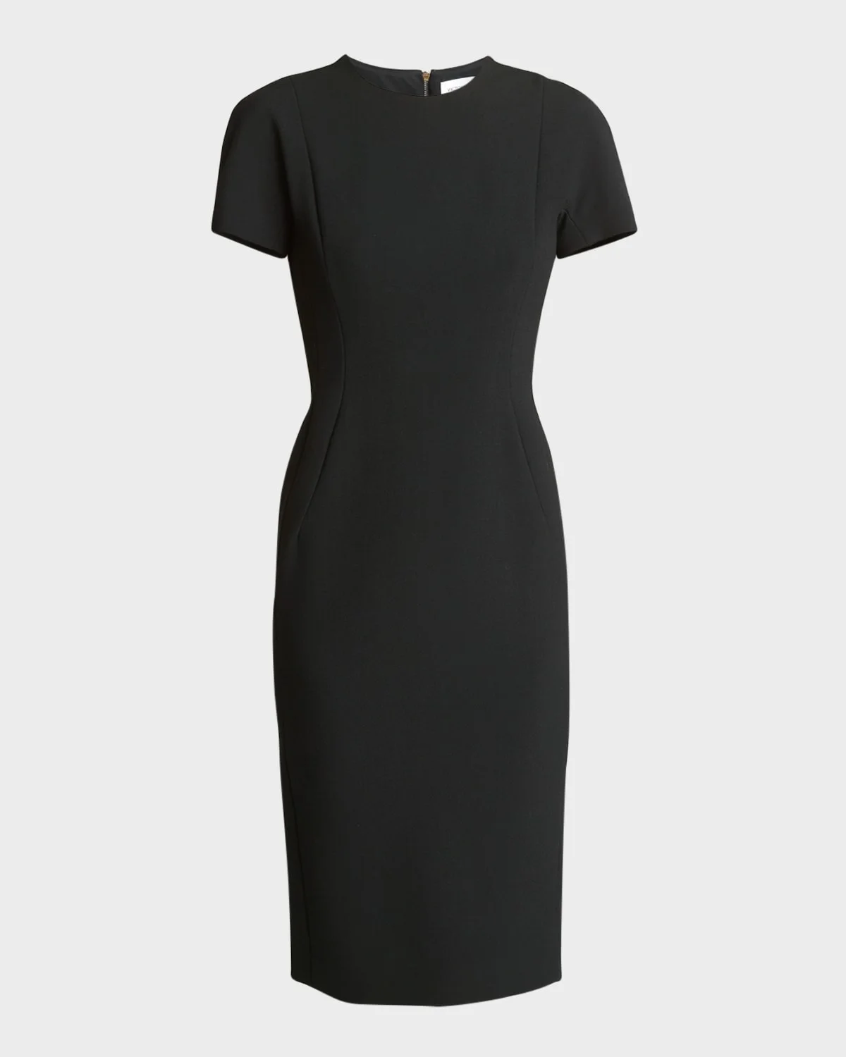 Fitted T-Shirt Sheath Dress - 1