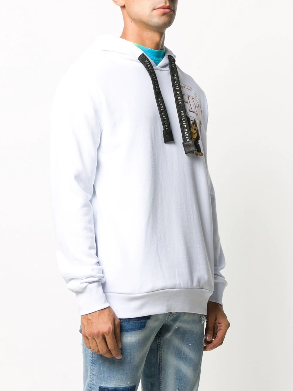 King Plein cotton hoodie - 3