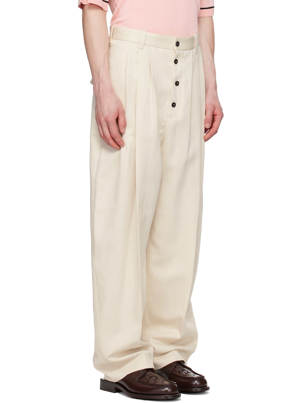 Beige 'The Fernando' Trousers - 2