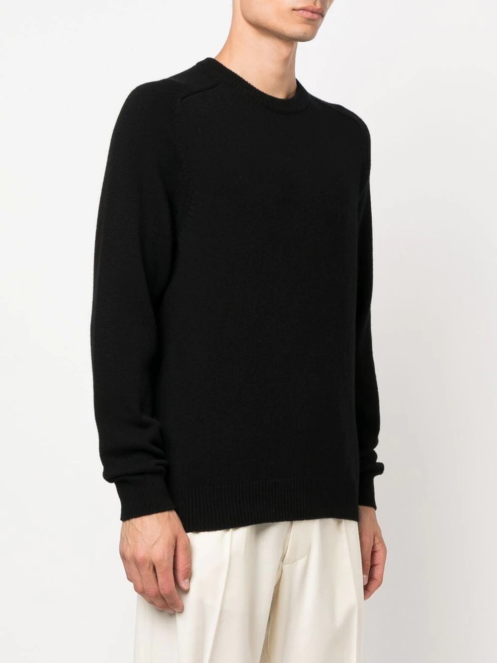 textured cashmere jumper - 3