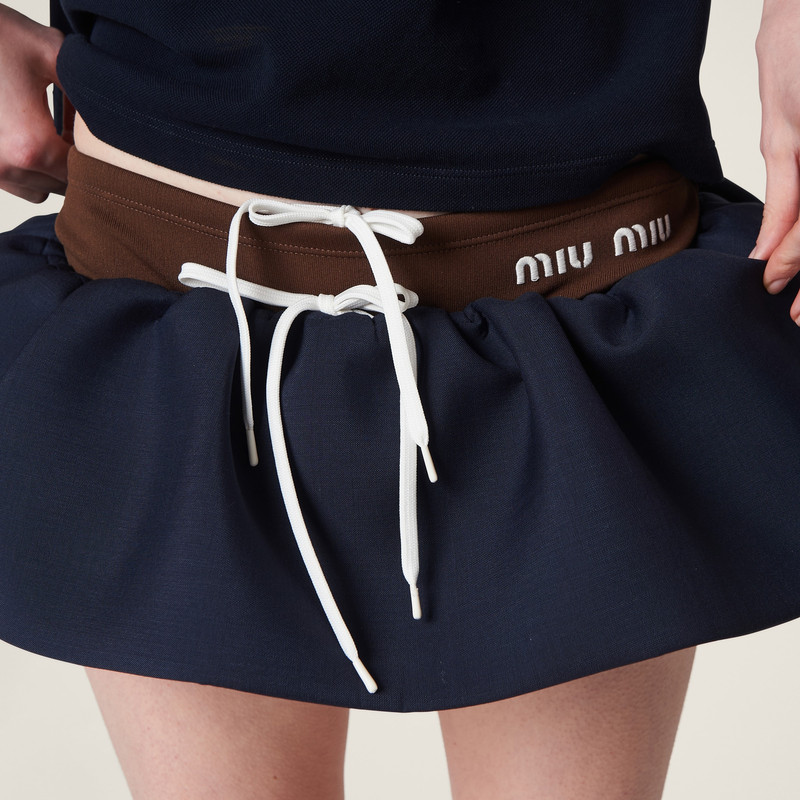 Mohair miniskirt 6