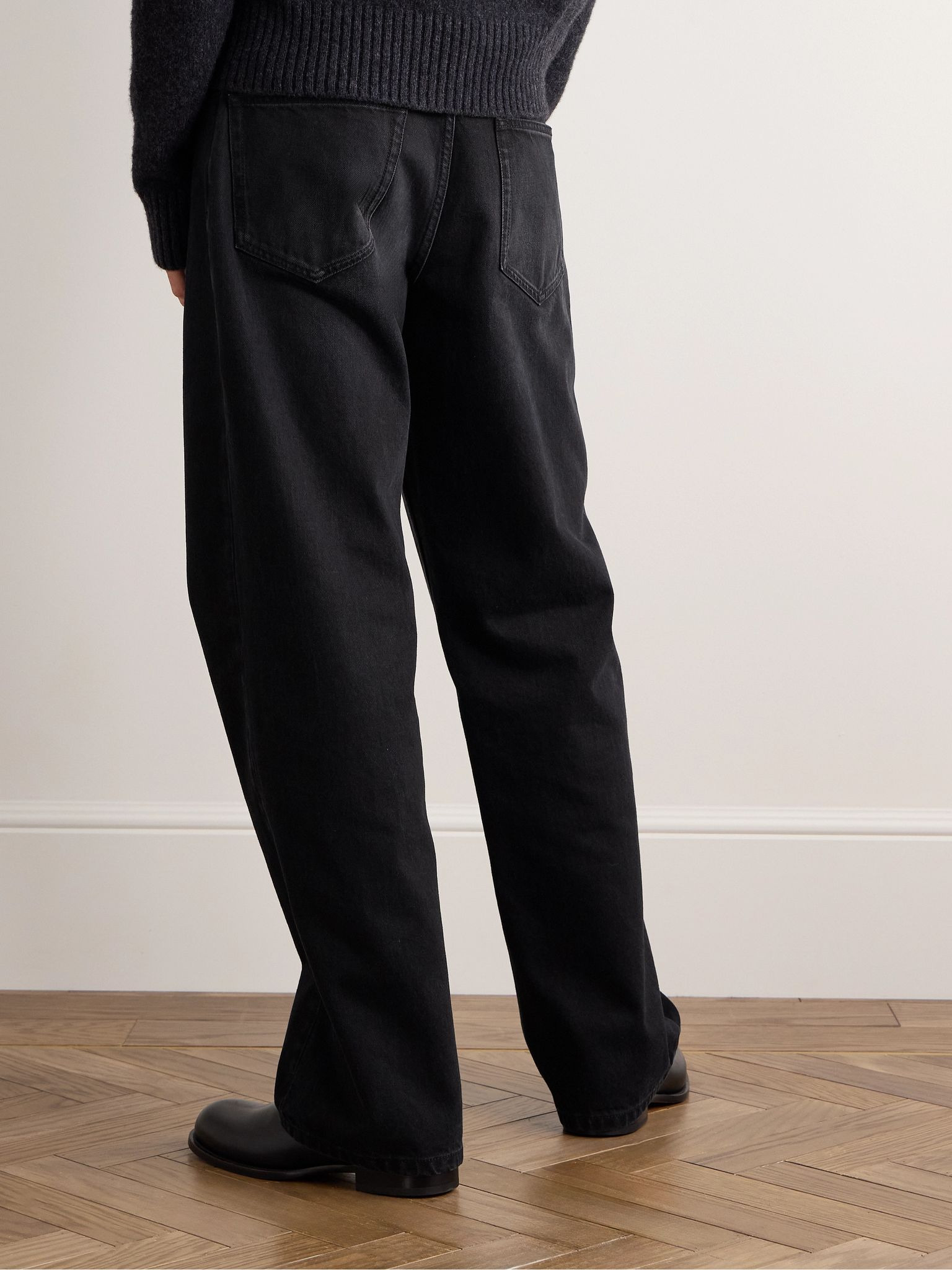 Ross Straight-Leg Jeans Black - 3