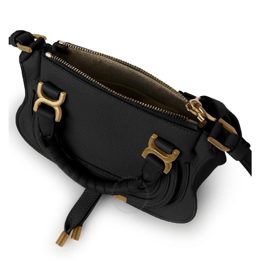 Chloe Marcie Mini Double Carry Leather Bag - 4