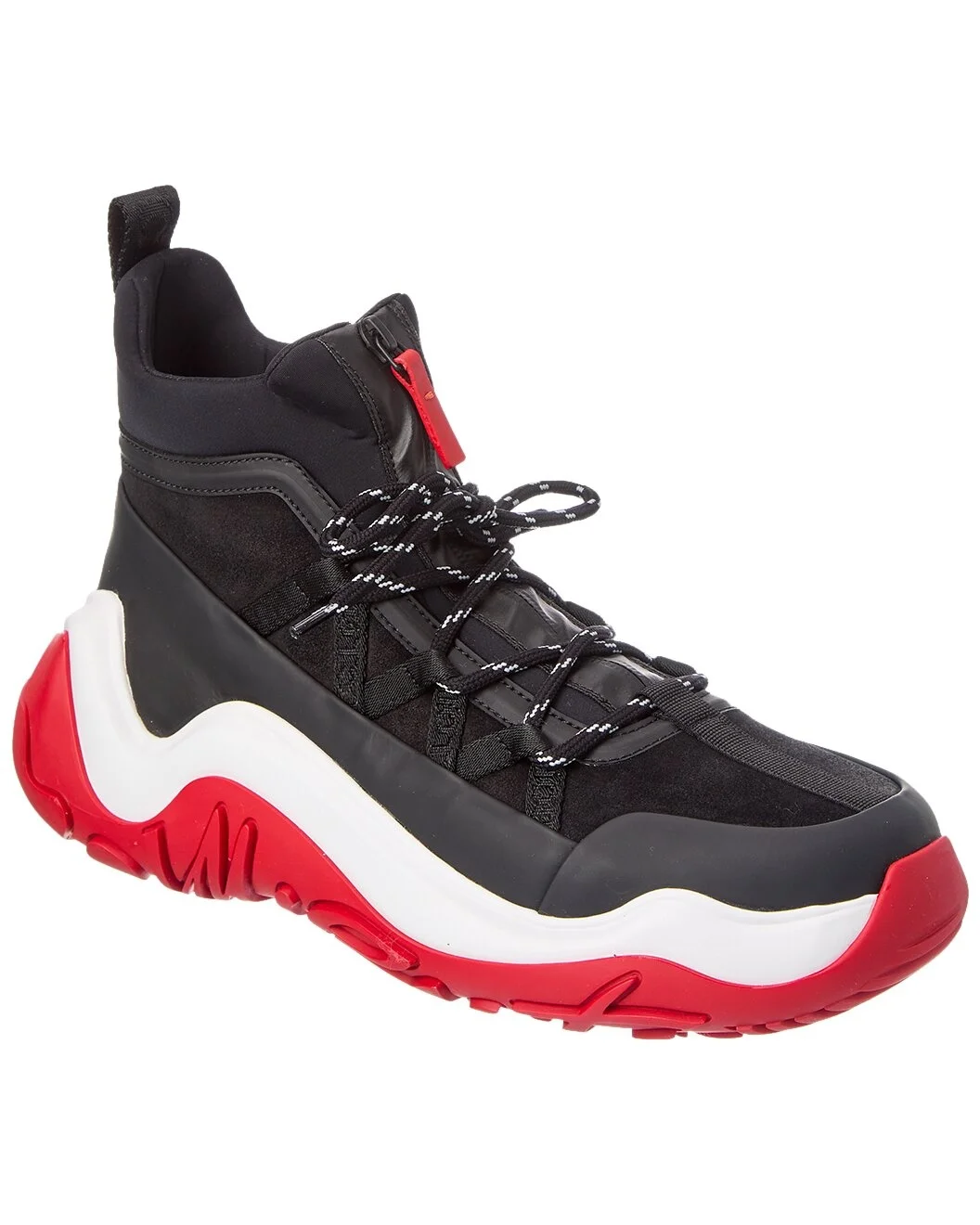 Christian Louboutin Anapur Leather & Rubber Sneaker - 1