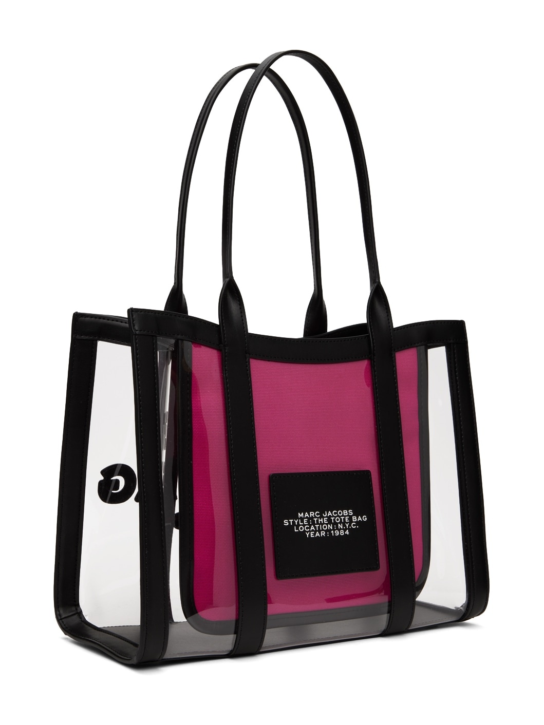 Black 'The Clear Medium' Tote - 3