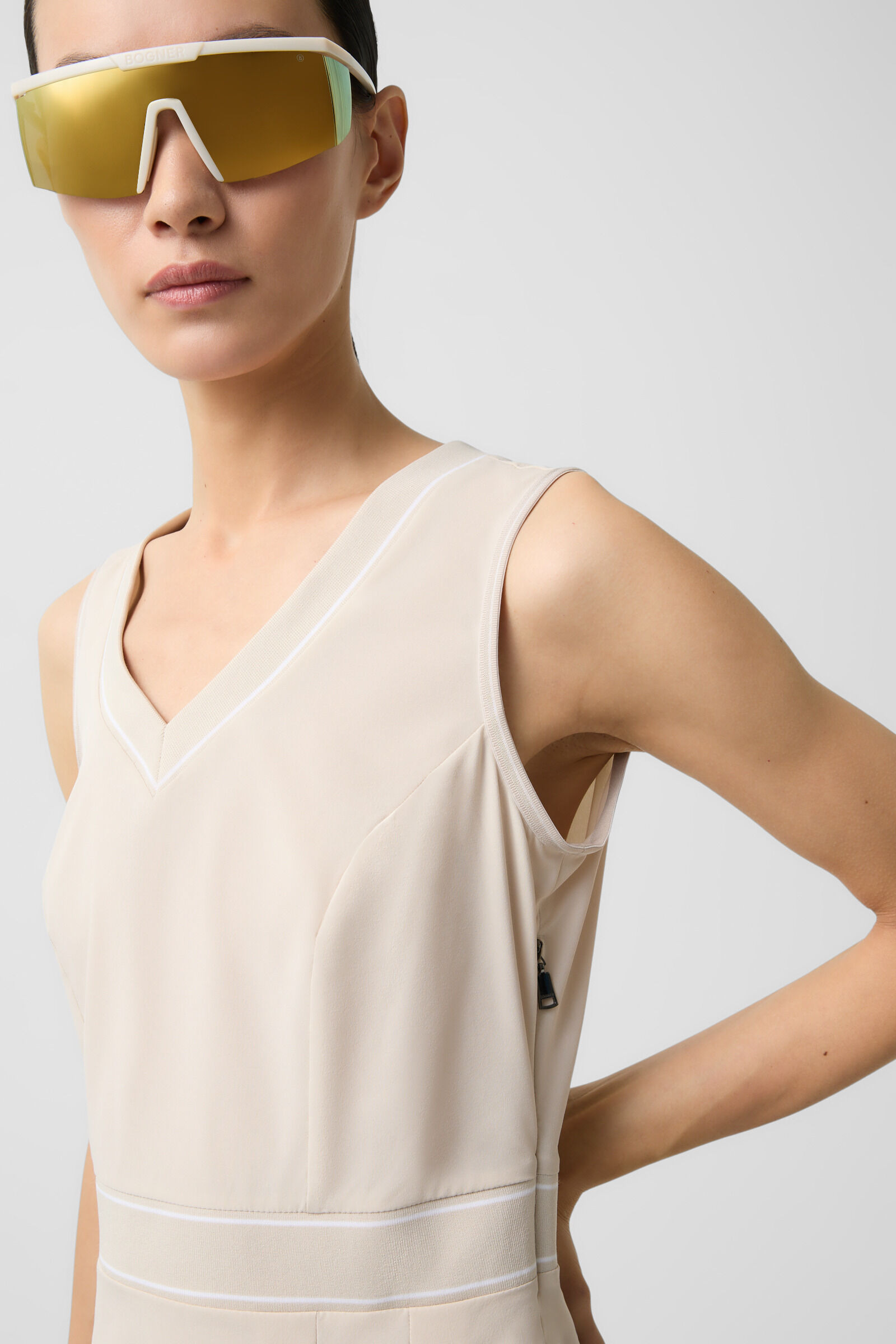 Edita dress in Sand - 4