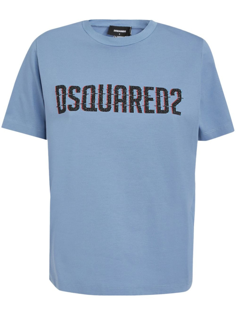 logo-print T-shirt 1