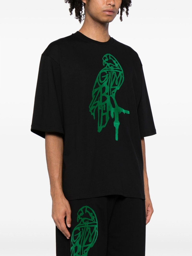 graphic-print organic cotton T-shirt 3