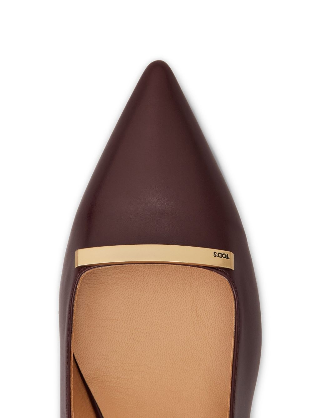 40mm leather pumps - 4