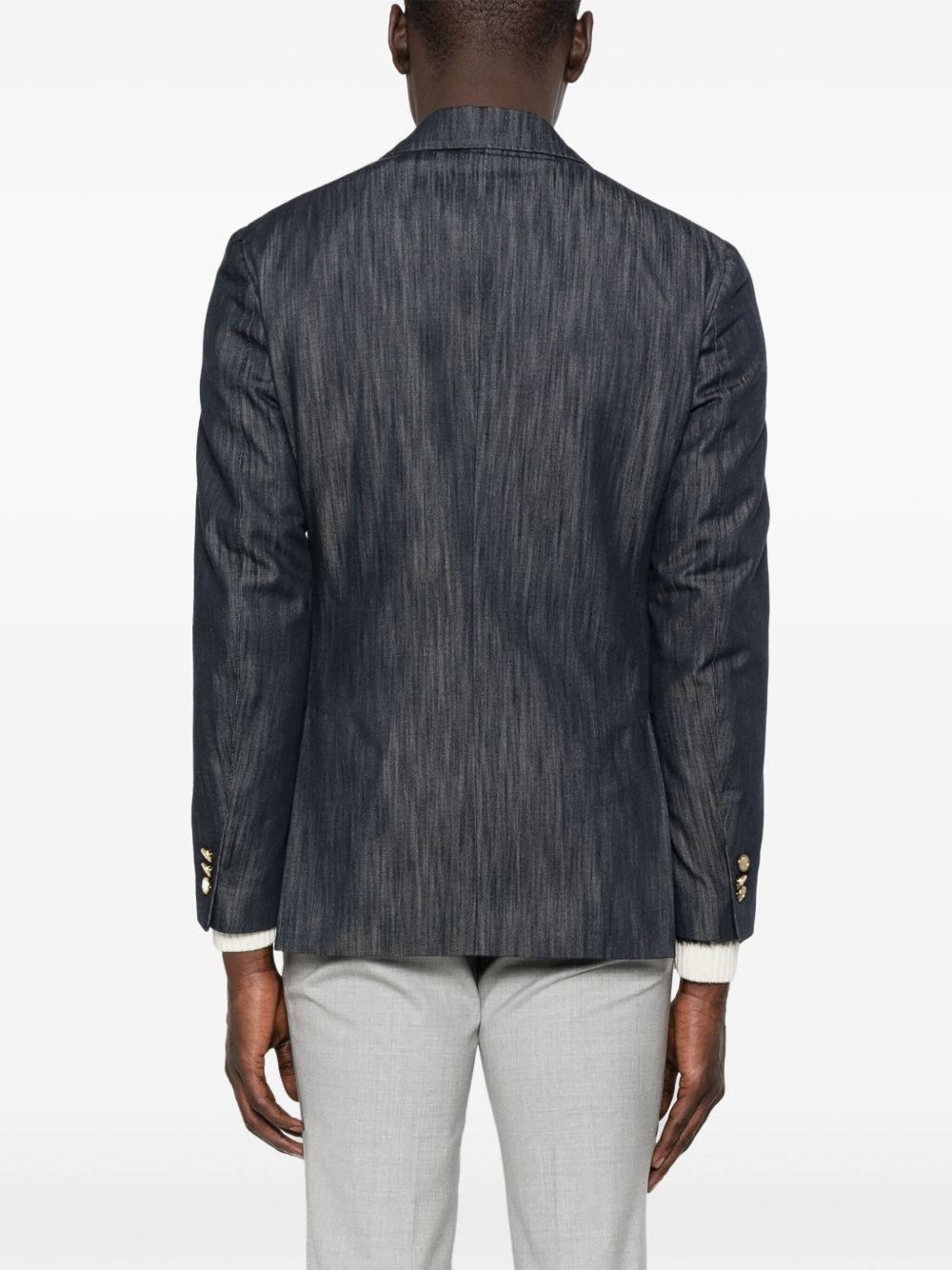 denim blazer - 4