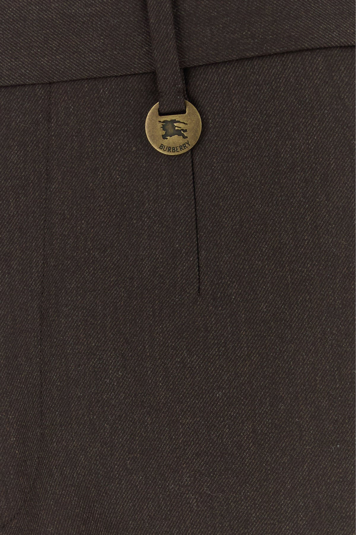 Dark brown wool pant - 3