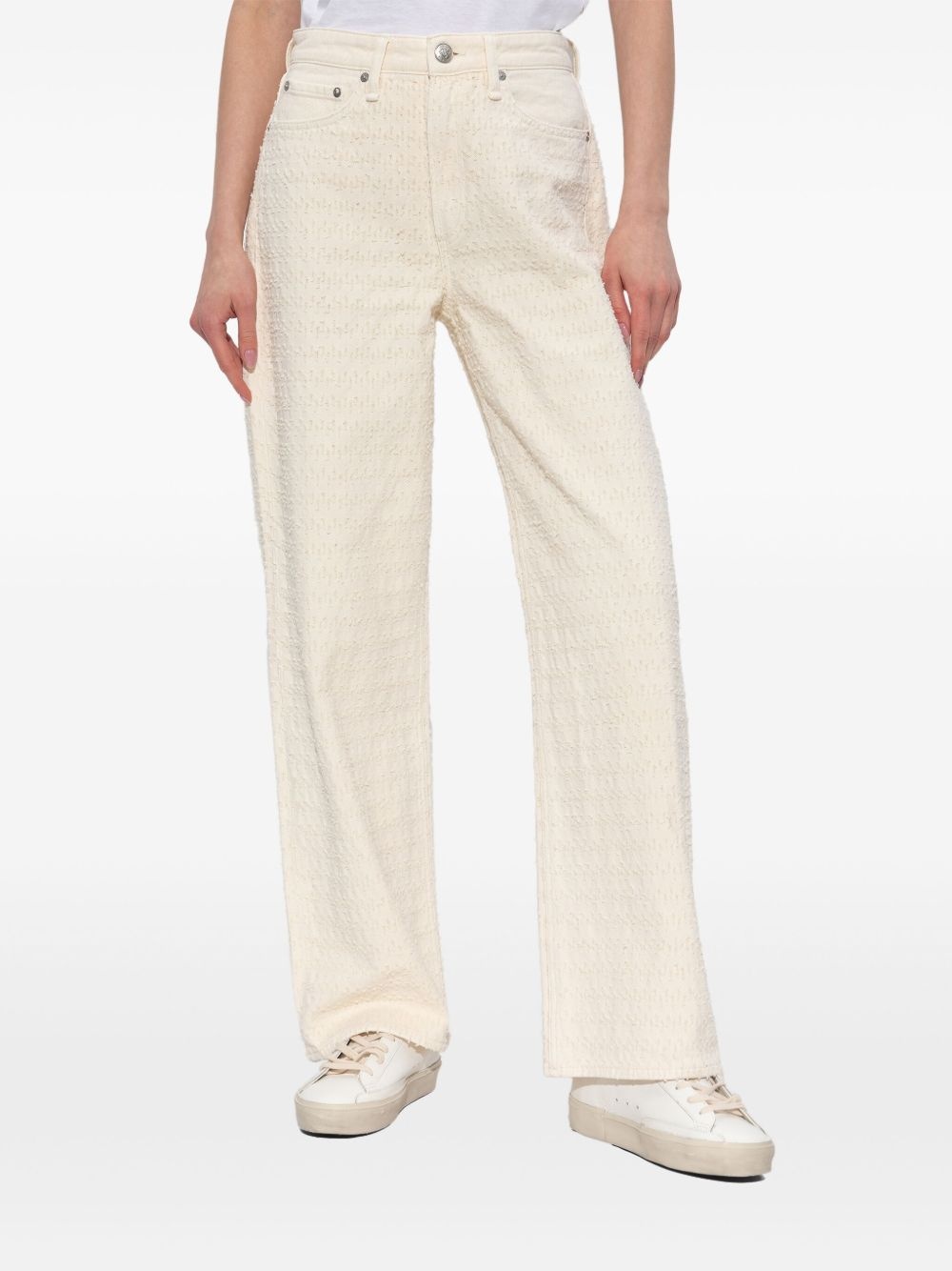 distressed-effect jeans - 3
