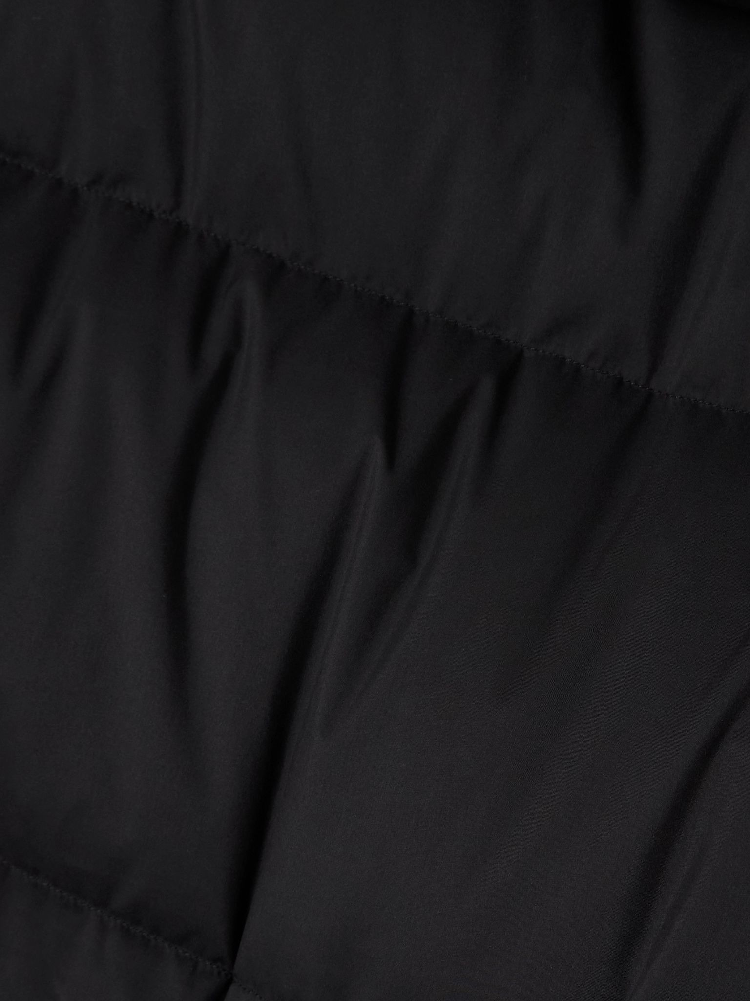 Wunder Puff quilted SoftMatte™ hooded down vest Black - 5