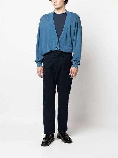 Studio Nicholson high-waisted cotton trousers outlook
