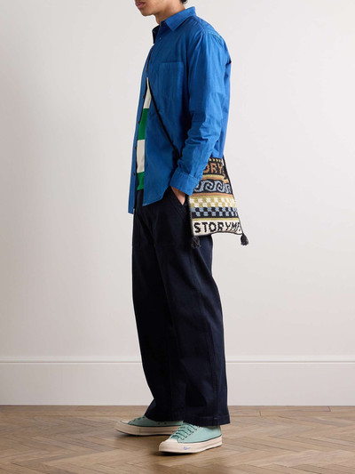 Blue Blue Japan Straight-Leg Indigo-Dyed TENCEL™ Lyocell-Blend Twill Trousers outlook