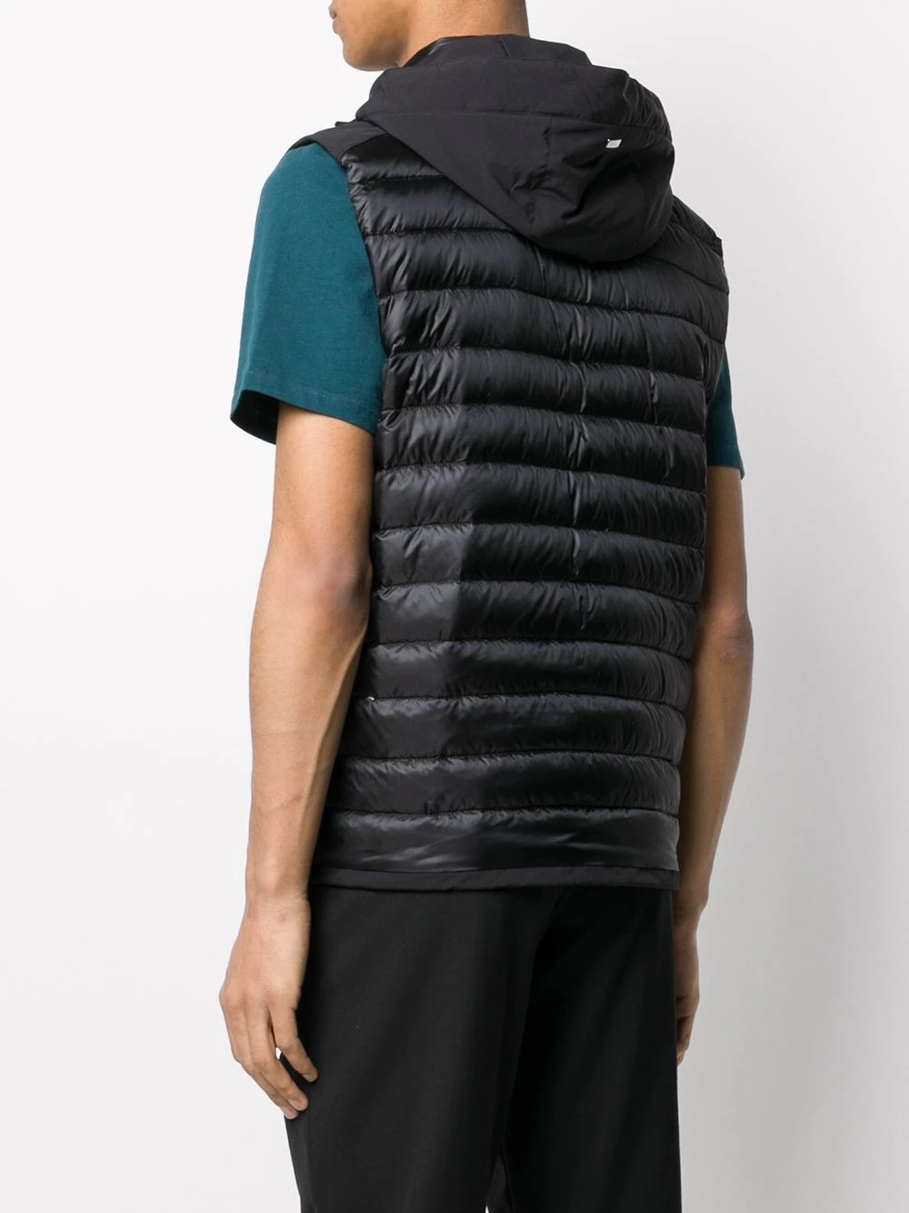 hooded down gilet - 4