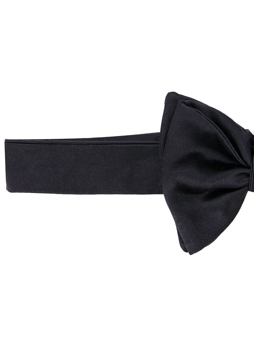 satin bow tie - 2