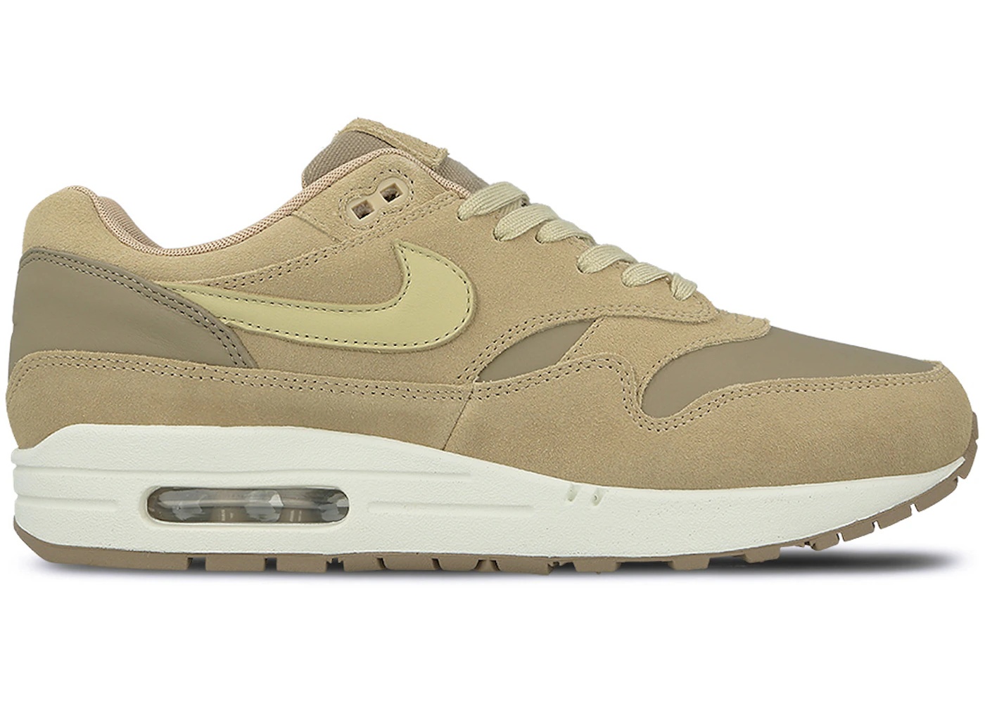 Nike Air Max 1 Premium Khaki Suede - 1