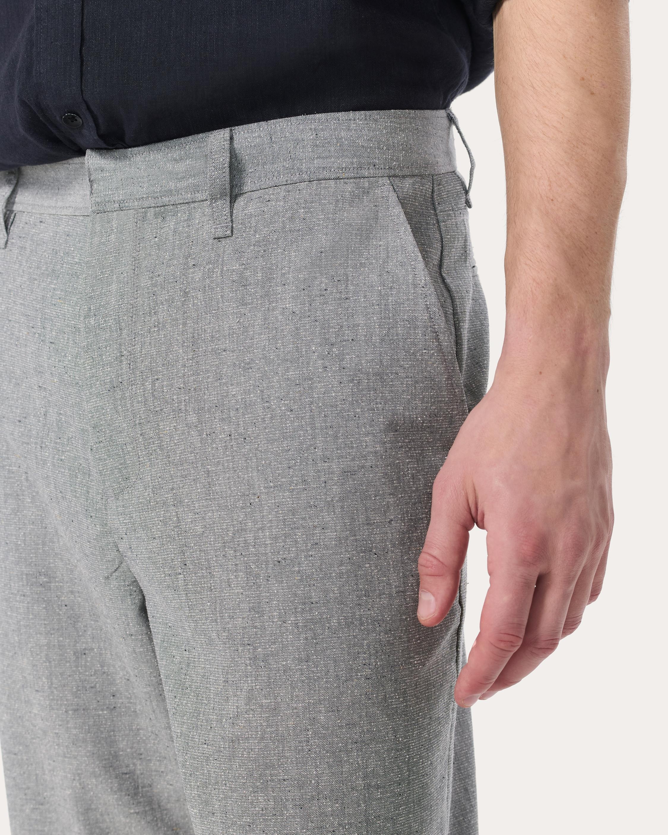 Baggy Wool-Blend Trousers - 4