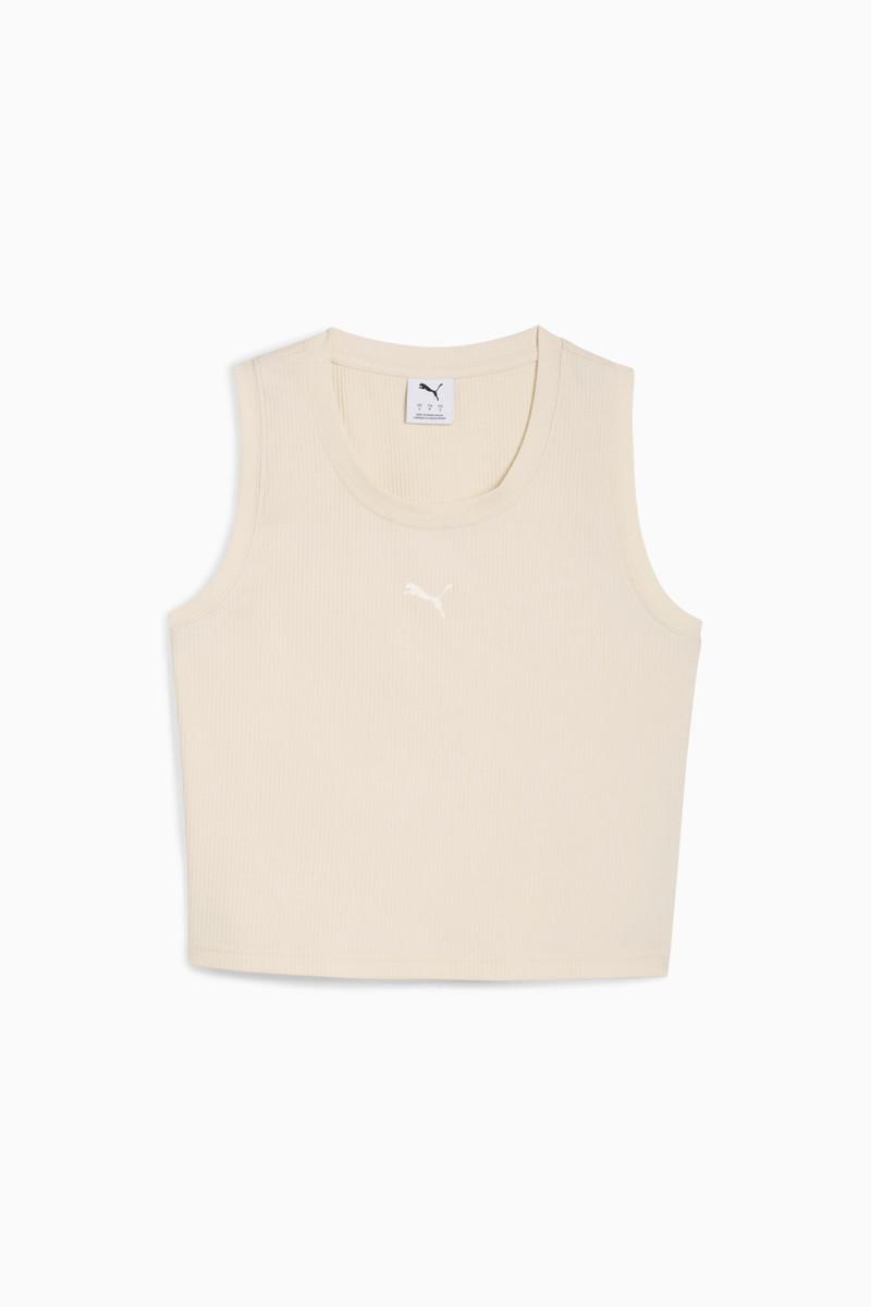 PUMA Elevated Essentials Women's Ribbed Tank Top 1