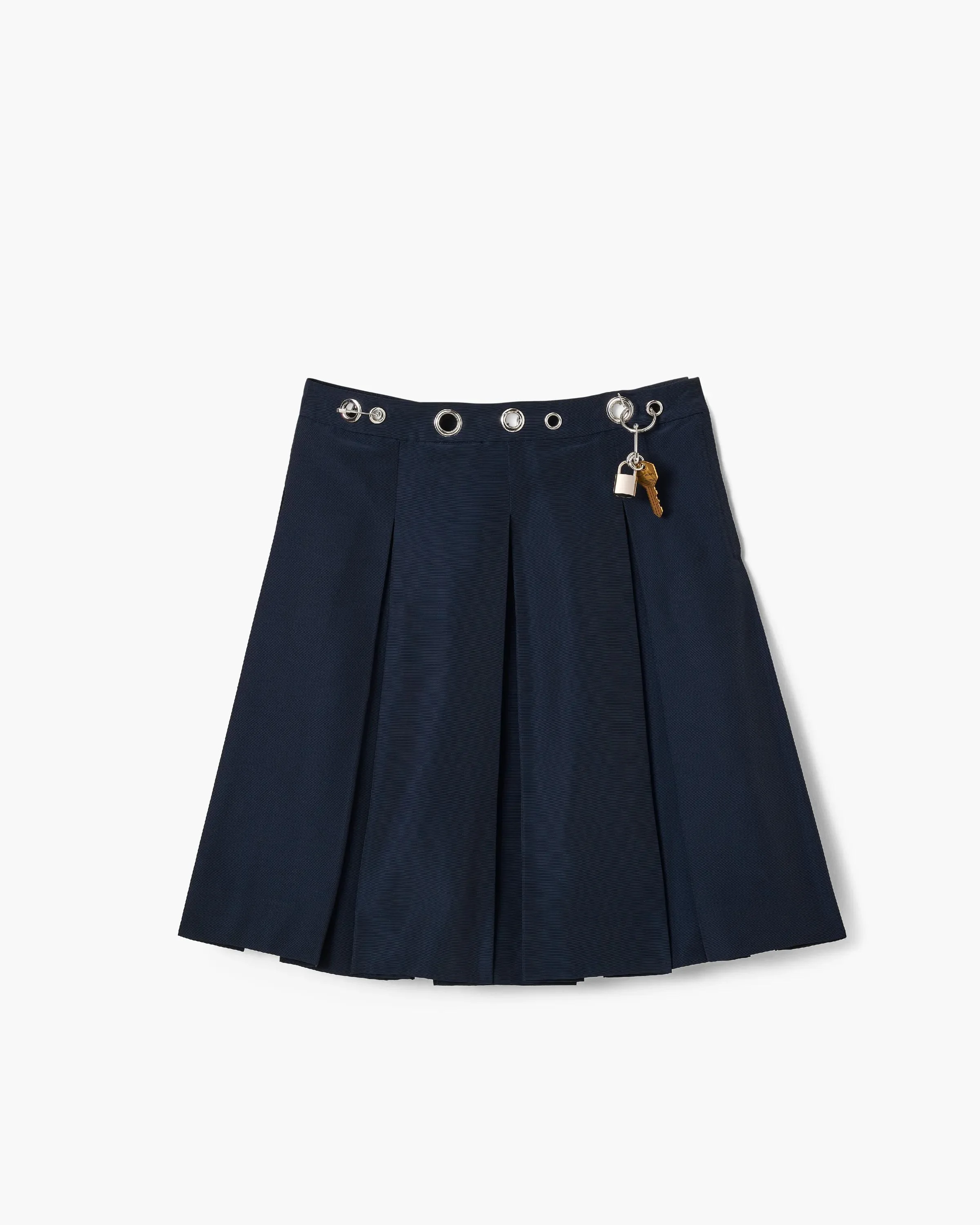 SAFETY PIN PLEATED SKIRT - 1