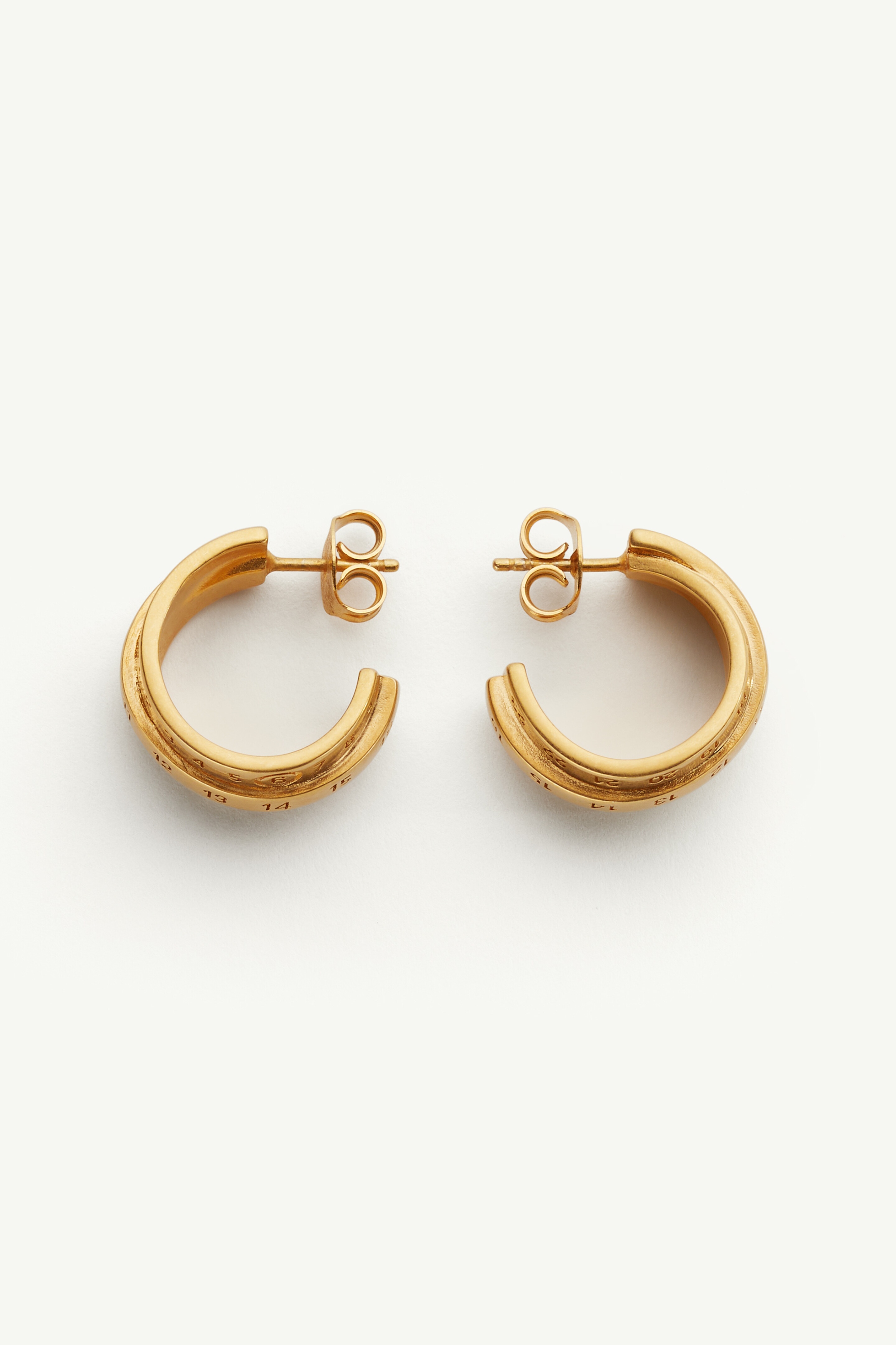 Numeric earrings - 3