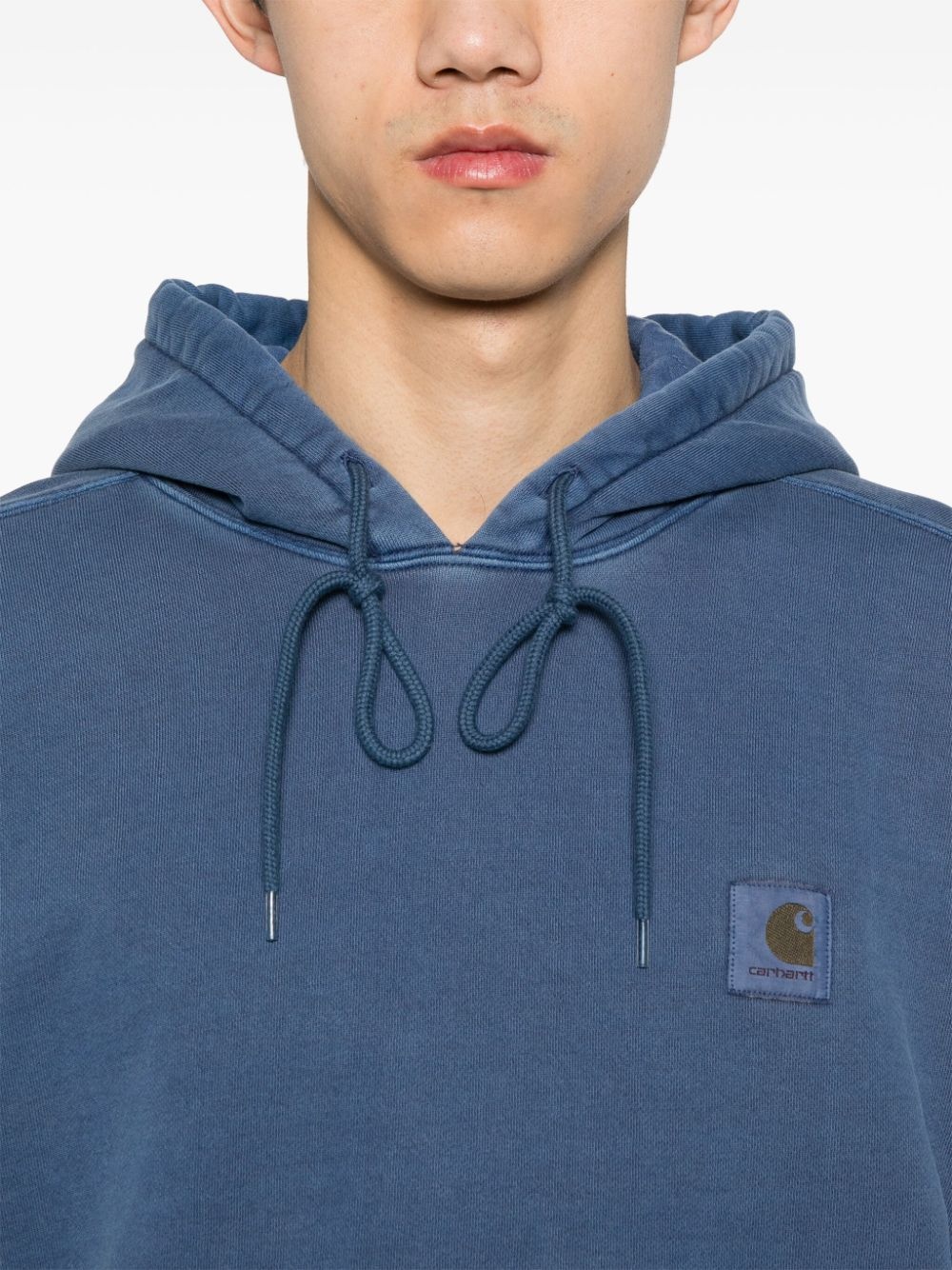 Nelson logo-patch hoodie - 5