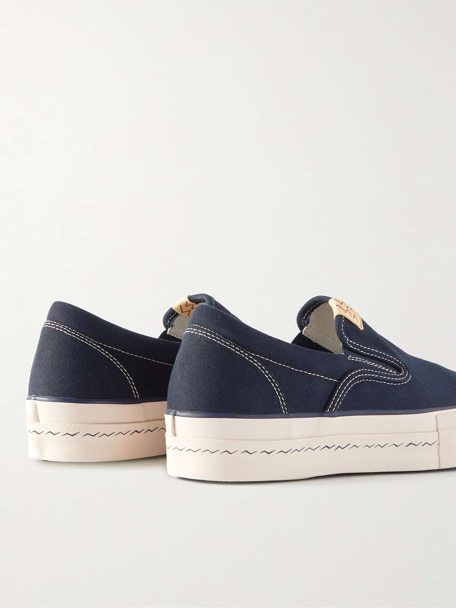 Zahra Canvas Slip-On Shoes - 5
