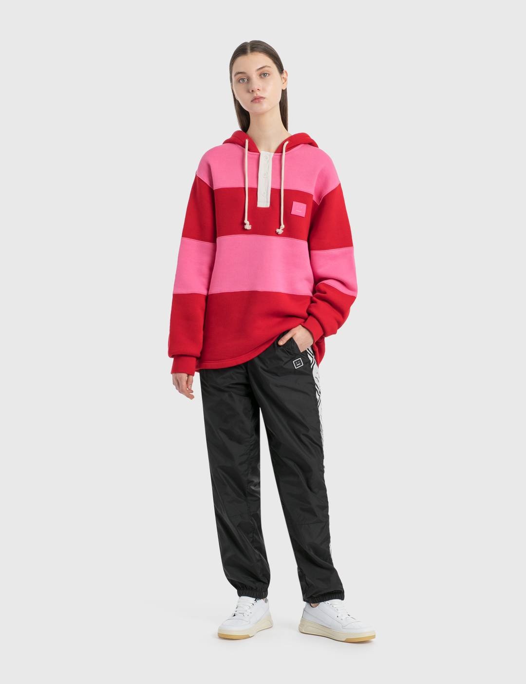 Hooded Rugby Sweatshirt - 4