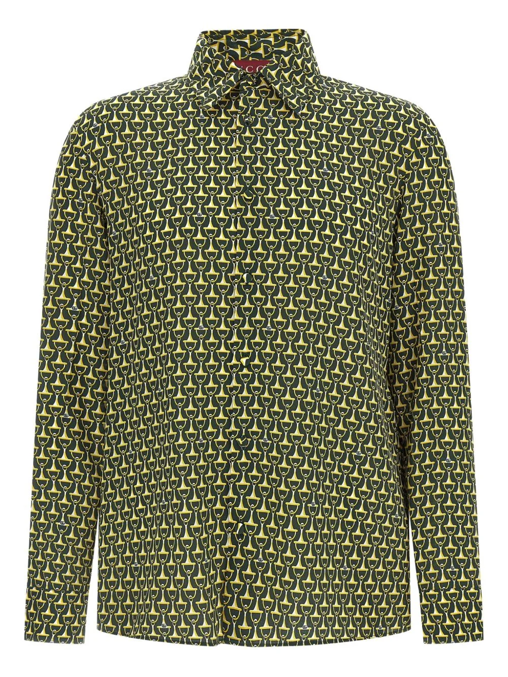 Horsebit-print shirt - 1