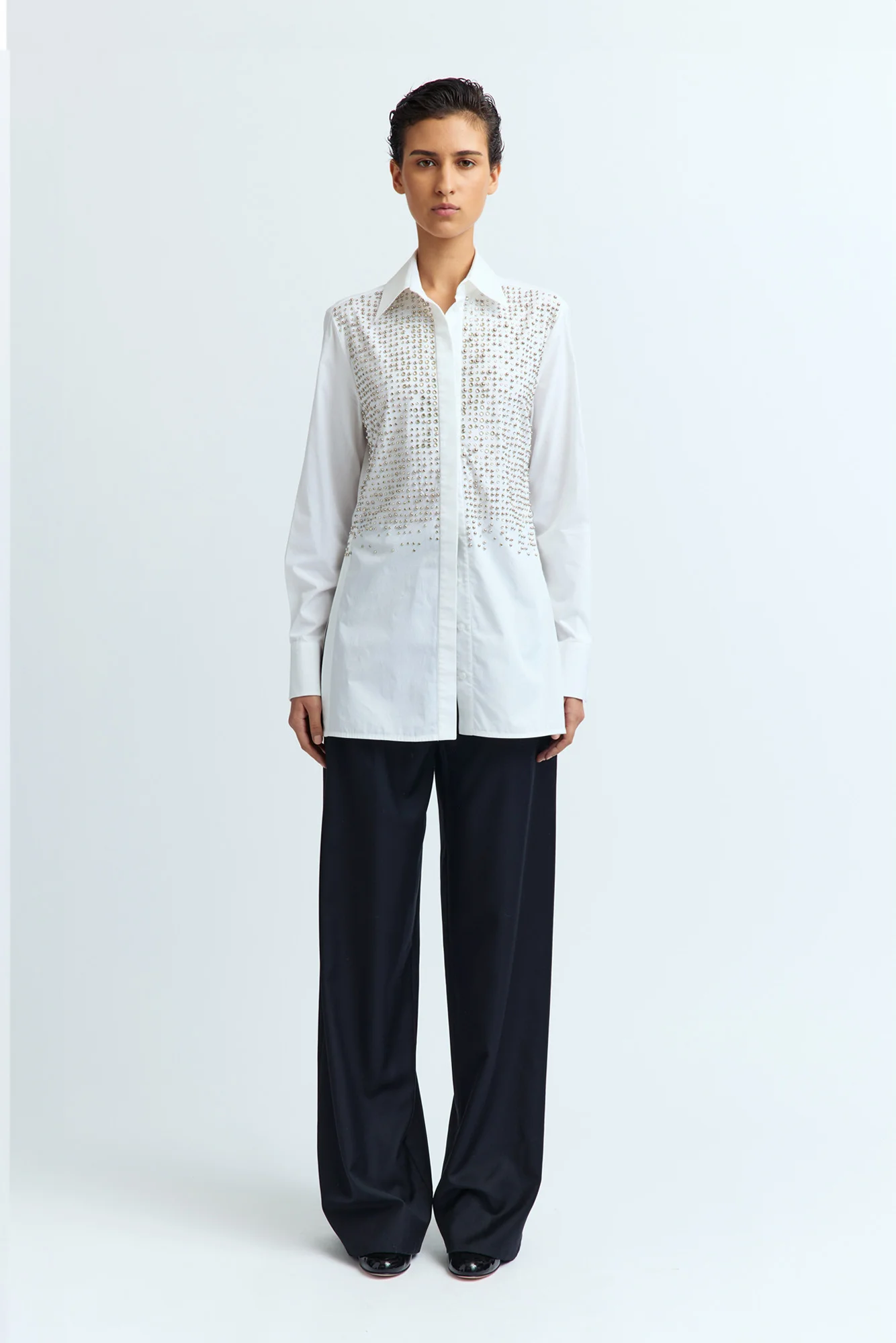 MARLEY SHIRT IN POPLIN - 1