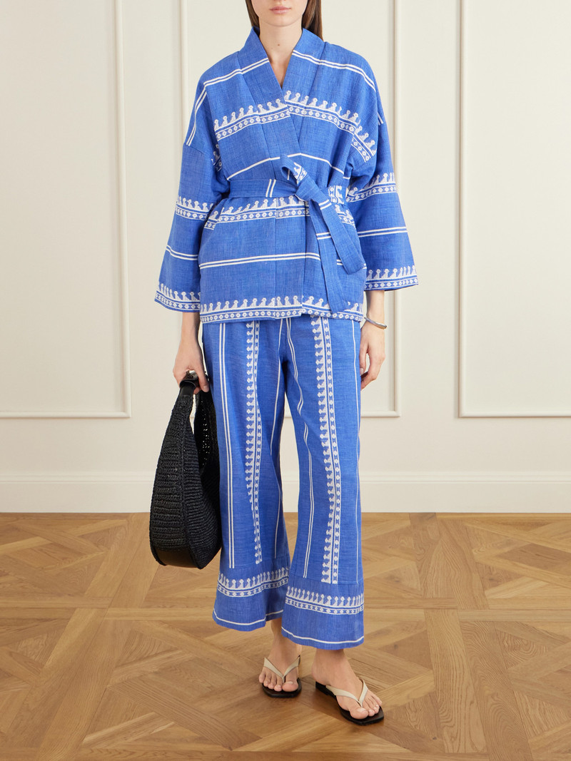lemlem Desta Straight-leg Cotton Pants outlook