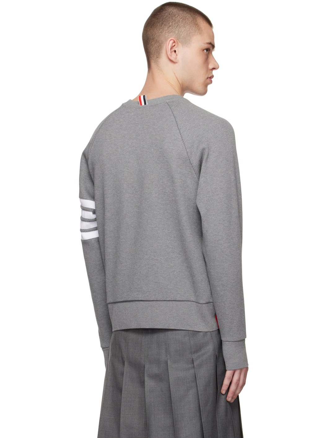 Gray 4-Bar Sweatshirt - 3