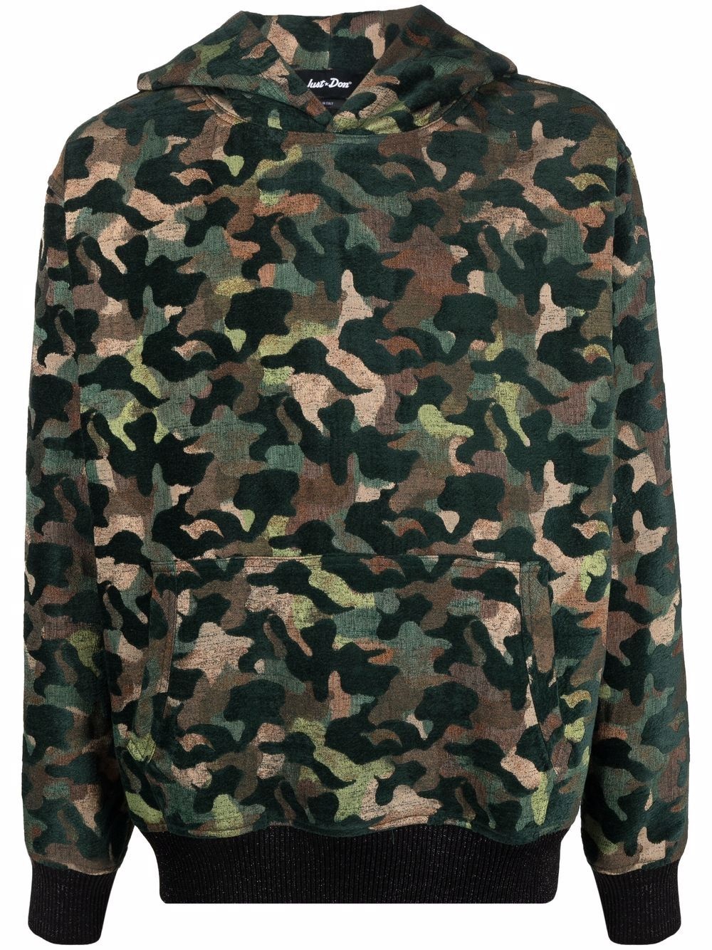 camouflage pullover hoodie - 1