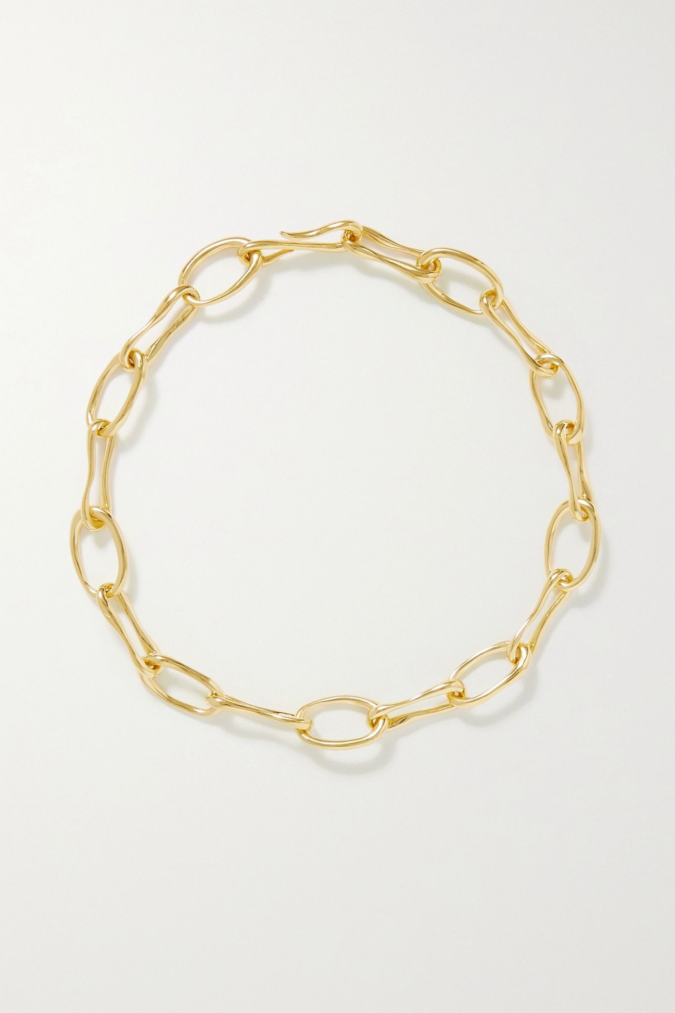 + NET SUSTAIN Roman gold vermeil necklace - 1