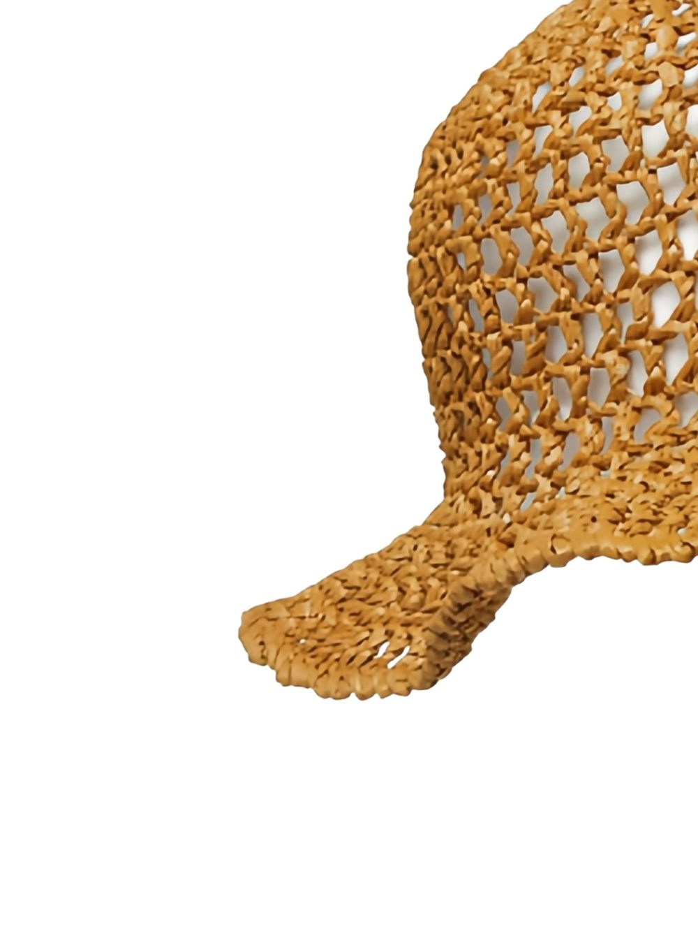 crochet-detail sun hat - 2